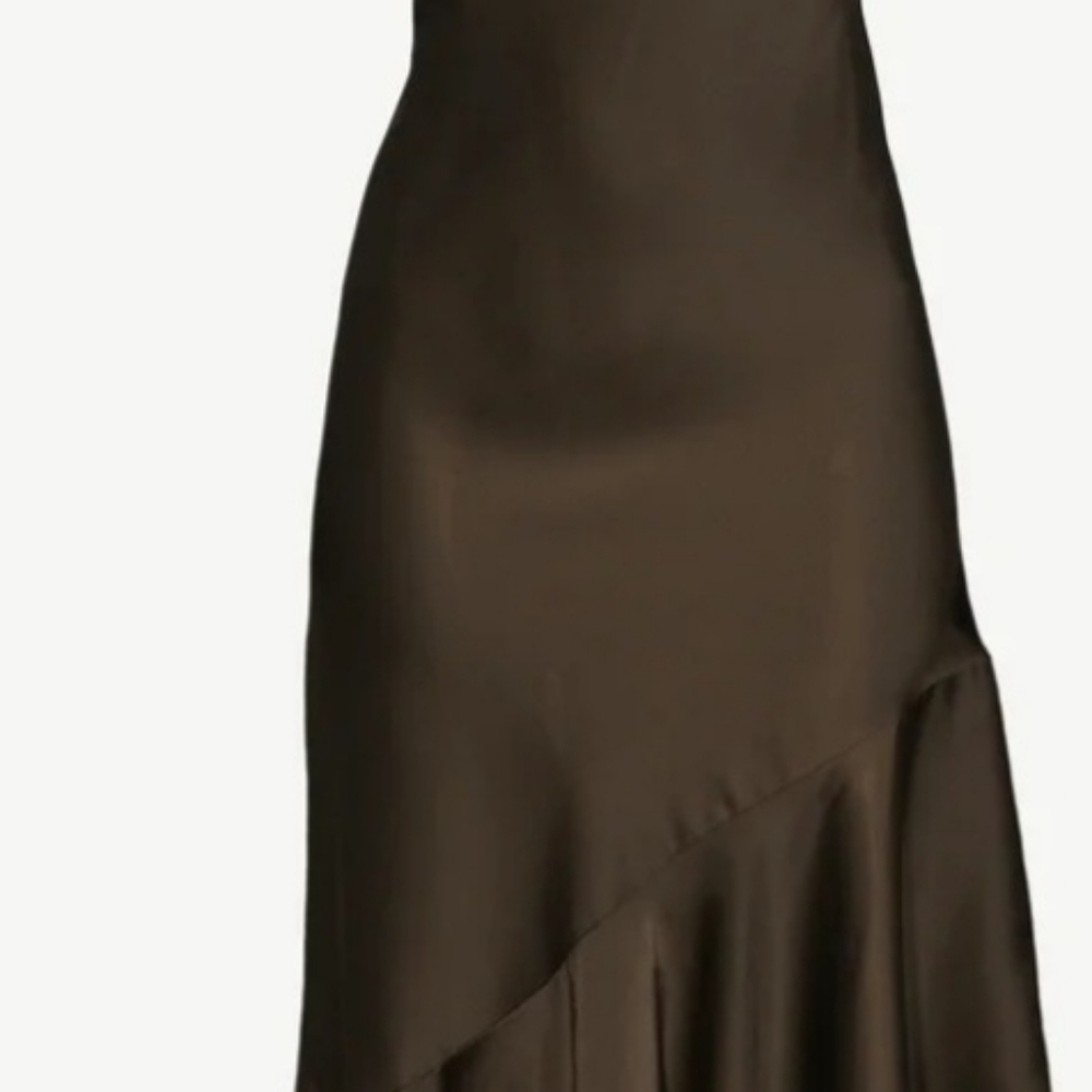 Scoop Satin Dress. Size Med (8-10) NEW w/tags. - Picture 4 of 7